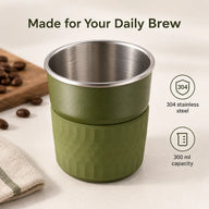 Portable Pour-Over Coffee Set – 300ml Cup & Folding Dripperのサムネイル 4