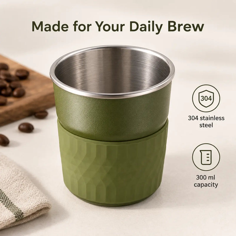Portable Pour-Over Coffee Set – 300ml Cup & Folding Dripperの商品画像