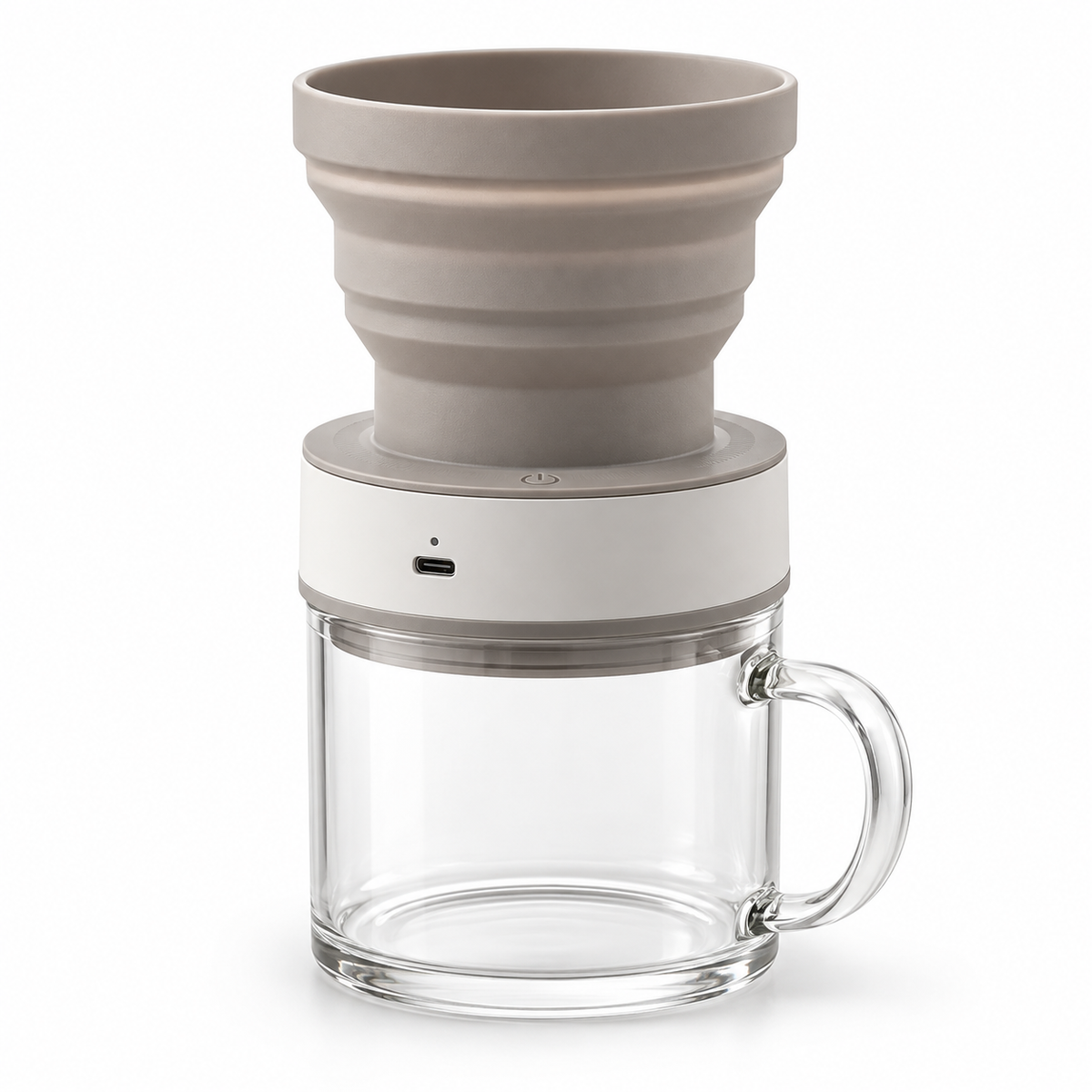 Portable Vacuum Coffee Brewer – 350ml, USB-C Rechargeable - Produktbild