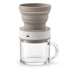 Portable Vacuum Coffee Brewer – 350ml, USB-C Rechargeable