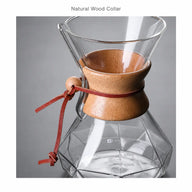Cafetera de filtro de vidrio – 400/600 ml, filtro de acero reutilizable - miniatura 8