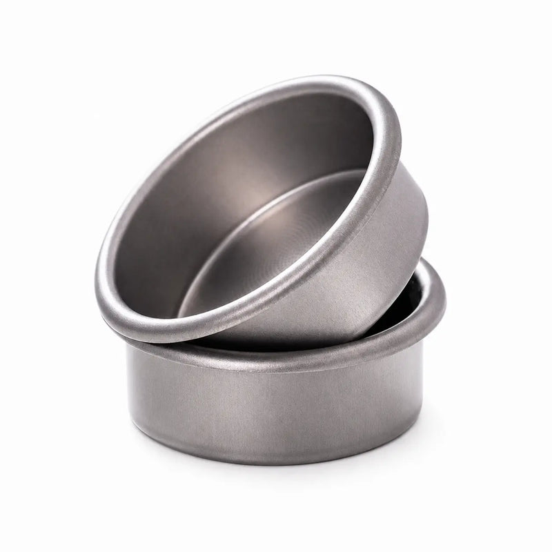 Espresso Filter Basket 58mm 18g Pure Titanium 0.2mm: straight wall