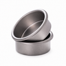 Yozcoffee pure titanium 58mm straight wall espresso filter basket close up