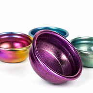 Espresso Dosing Cup Pure Titanium Powder Bowl Iridescent: aurora purple group