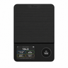 Yozcoffee smart Bluetooth coffee scale in black with TFT display and tare knob