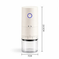 Ceramic Burr Coffee Grinder – 38 Settings, Cordless USB-C – dimensions 7cm 5cm
