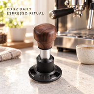 Espresso Tamper 51/53/58.5mm – Spring-Loaded Impact, Self-Leveling Flange - Vorschaubild 4