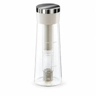 Caffettiera cold brew in vetro – 750 ml, pompa manuale - miniatura 1