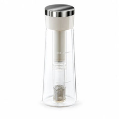 Caffettiera cold brew in vetro – 750 ml, pompa manuale