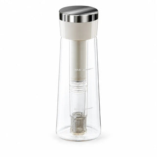 Cold-Brew-Bereiter aus Glas mit Handpumpe – 750 ml — Produktbild