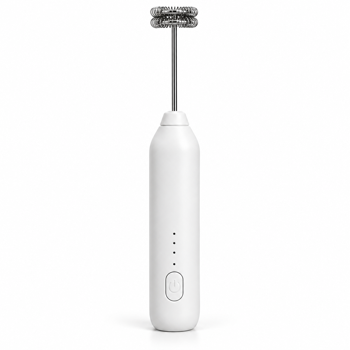Handheld Milk Frother – USB-C, 3 Speeds, Double-Ring Head - productafbeelding