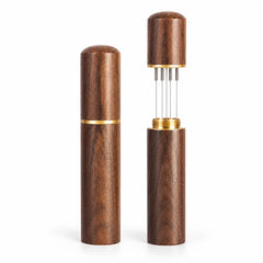 Yozcoffee Wooden WDT Espresso Tool – Dark Walnut, 2-Pack